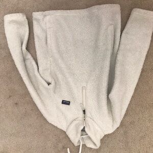 Patagonia White Fleece Jacket
